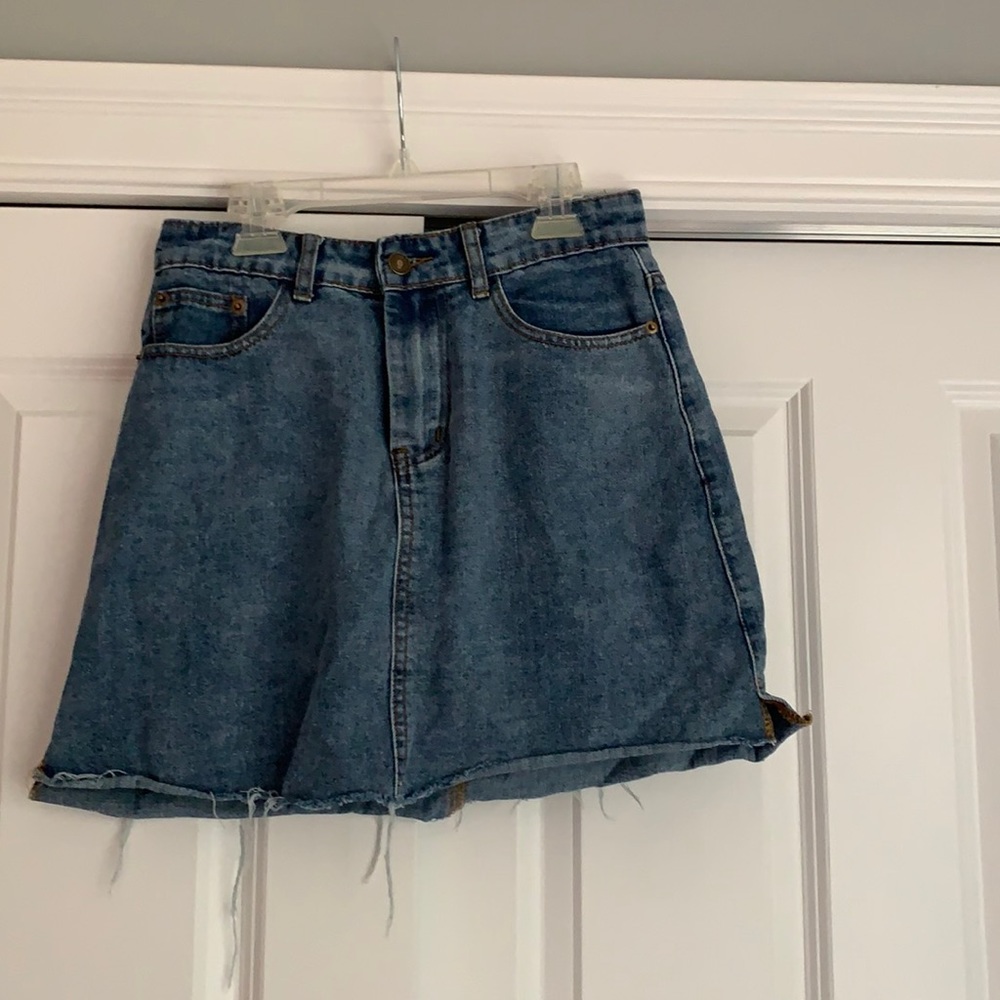 A-Line denim skirt, Size M